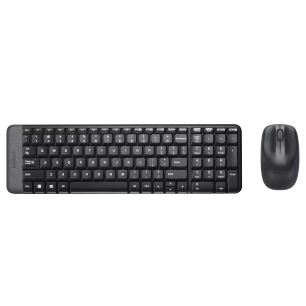LOGITECH MK220 Wireless Combo - BLACK - ARA