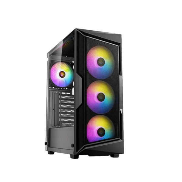 Case Antec AX1000 Lite 4Fan 120M ARGB+PSU Antec Atom G750 Gold SEMI-MODULAR(5 Years Warranty For PSU)