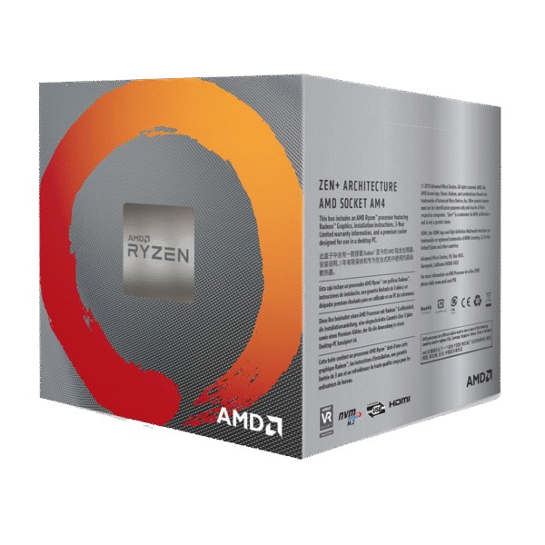 Second image of AMD Ryzen 5 PRO 3400G Box