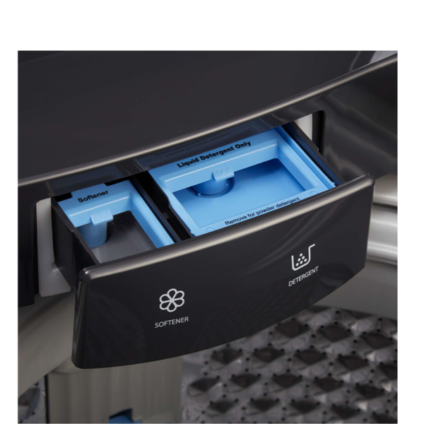 Second image of TOSHIBA Top Loading Washing Machine,AW-DUHN1600LUPEG(SK), UFB, Great Waves,Steam Heater, DDM, Morandi Grey15Kg, Automatic