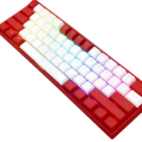 EDRAGON-K617-Fizz-RGB--WHITE--RED-Mechanical-Tournament-Keyboard-60-2