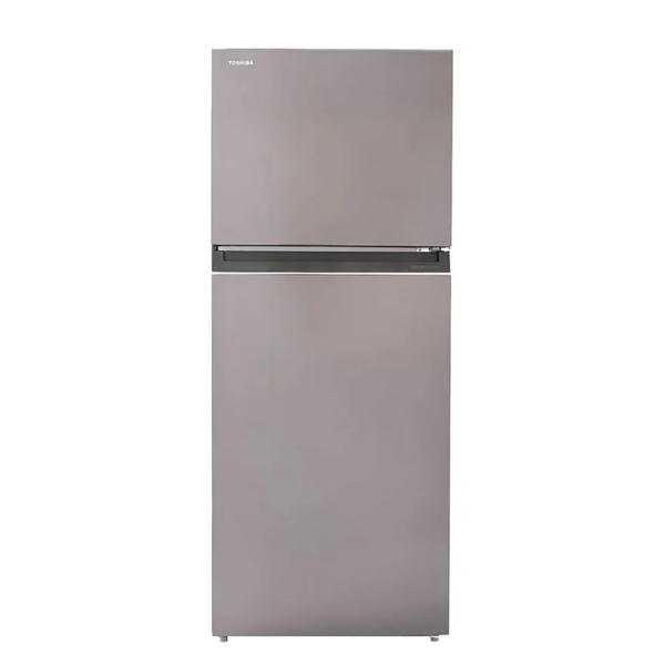 TOSHIBA Refrigerator,GR-RT468WE-PMN(37) Inverter Motor,Pure BIO Filter,Air Fall Cooling, Voltage Stability 338L Satin Grey