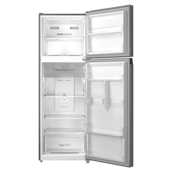 Second image of Toshiba refrigerator GR-RT558WE-PMN(57), Origin inverter, Tropical, Cooling zone, Temperature control, Pure bio filter, Humidity control, 411 Liter, Stray Silver (stainless)