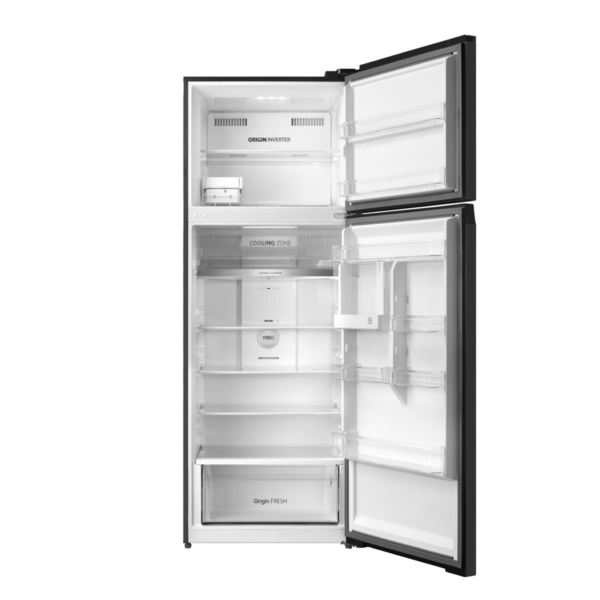 Second image of Toshiba Refrigerator,GR-RT624WE-PGN(72) Inverter Motor, Tropical Compressor,Voltage stability, Airfall cooling, Utility box, Humidity control, Pure Bio, cooling zone,2D 450L Brown Glass door