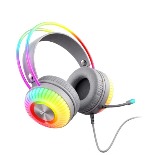 Havit Gamenote H2046U USB 7.1 RGB Gaming Headphone White