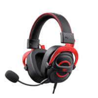 HAVIT-H2002E-Pro-60mm-Speaker-Gaming-Headphones‏-Black+Red1