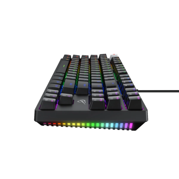 Second image of HAVIT KB903L RGB Backlit Mechanical Keyboard Black