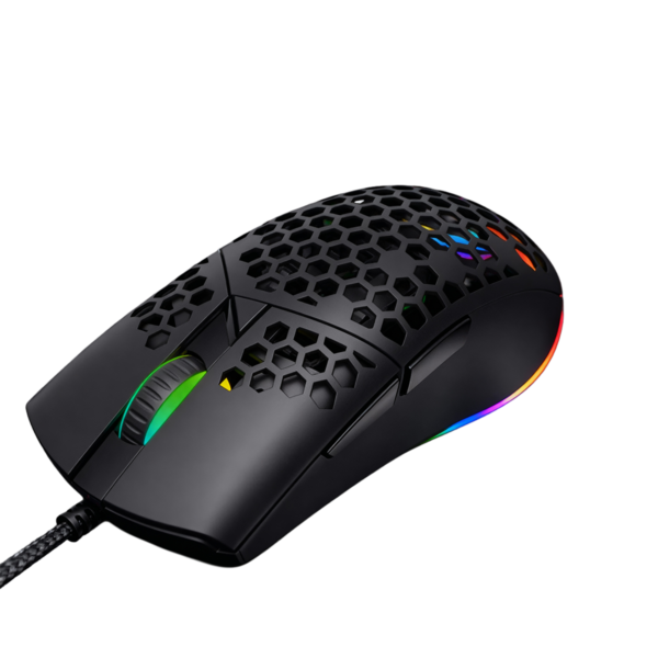 HAVIT MS1036 RGB Backlit Programmable Gaming Mouse 7200DPI Black