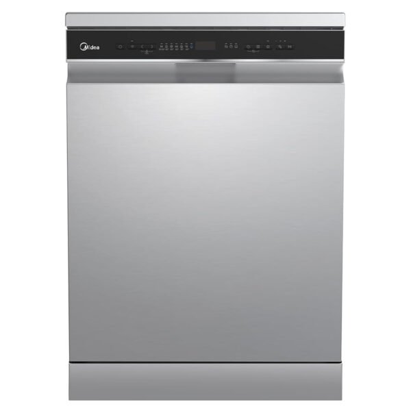 Midea Dishwasher MDWEF1433D(SS) 14 Place Sets, Ion Dishfresh, Auto Open, Innowash Pro Spry Arm, WIFI, Dual Zone Wash, ABT Filter, Adjustable Rack, Stainless Steel