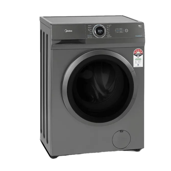 Midea 7 KG Front Load Washing Machine-Inverter Quattro Motor-Steam