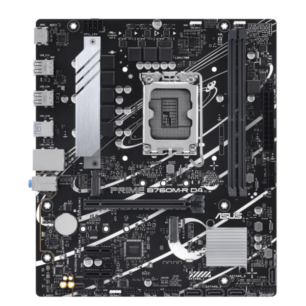 ASUS PRIME B760M-R D4 Socket LGA 1700 Motherboard