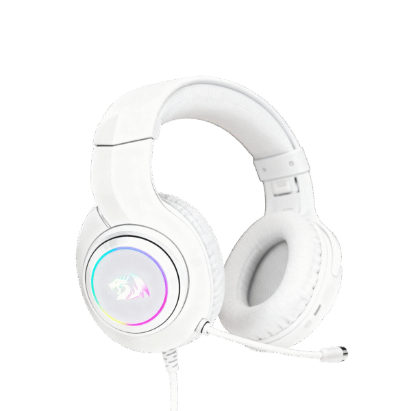 Second image of REDRAGON H260 Hylas WHITE RGB 2x3.5mm JACK+(USB For RGB)