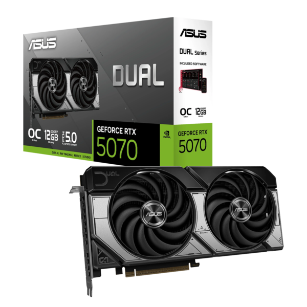 ASUS Dual GeForce RTX 5070 12GB GDDR7 OC Edition