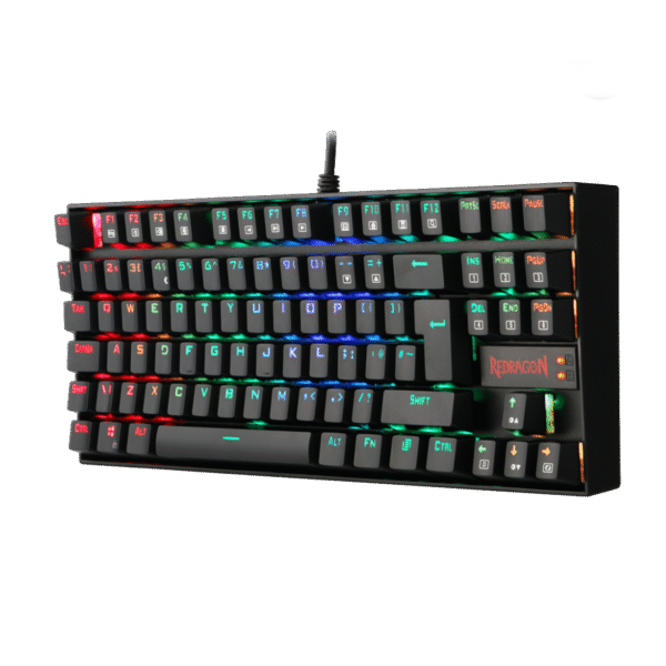 Second image of REDRAGON K552E Kumara Elite Rainbow Mechanical Gaming Keyboard Red Switch