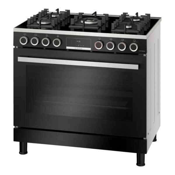 BOSCH Series 8 Gas range cooker Stainless steel