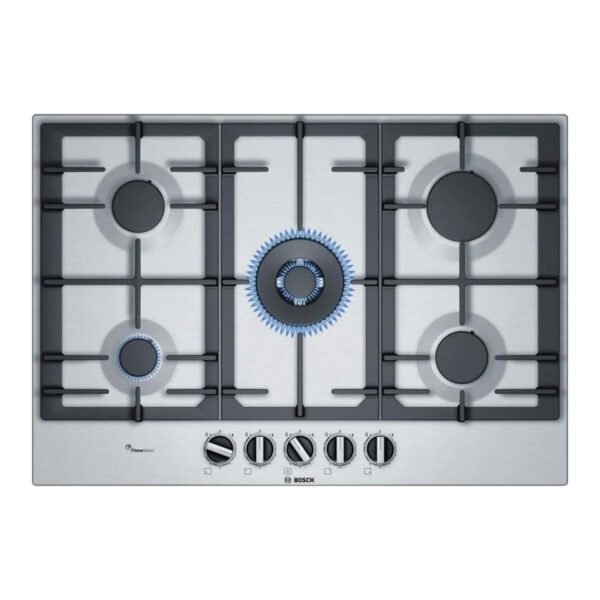 BOSCH Series 6 Gas hob 75 cm Stainless steel