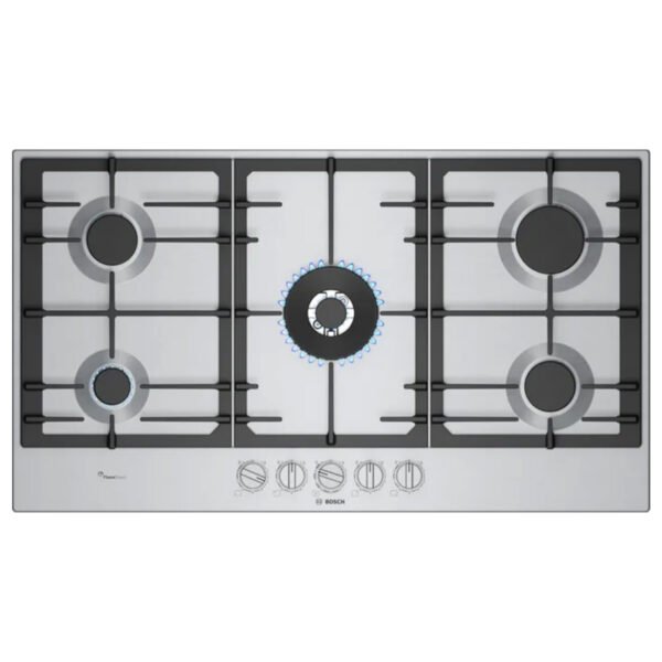 BOSCH Series 6 Gas hob 90 cm Stainless steel