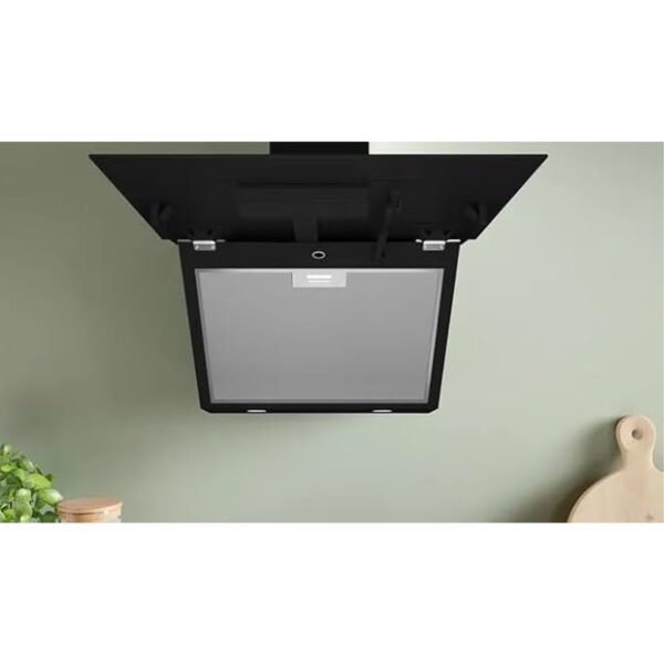 Second image of BOSCH Series 4 wall-mounted cooker hood 60 cm, Black