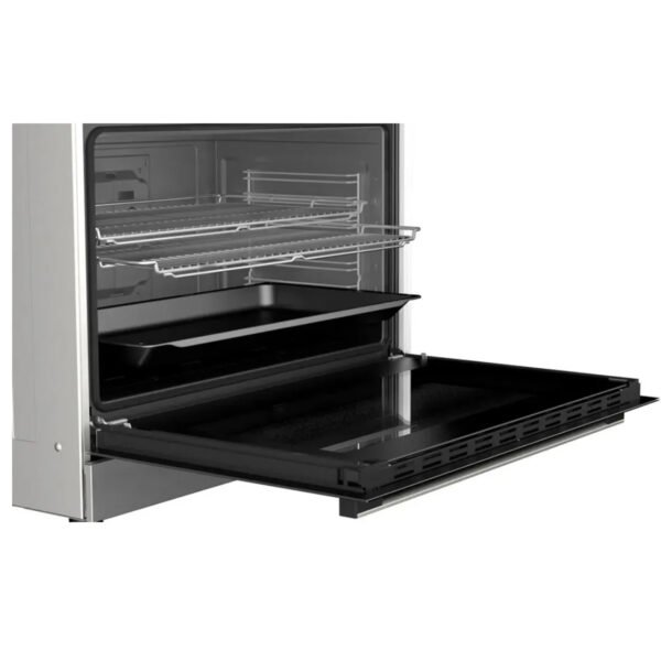 Second image of BOSCH Series 8, Gas range cooker, Stainless steel