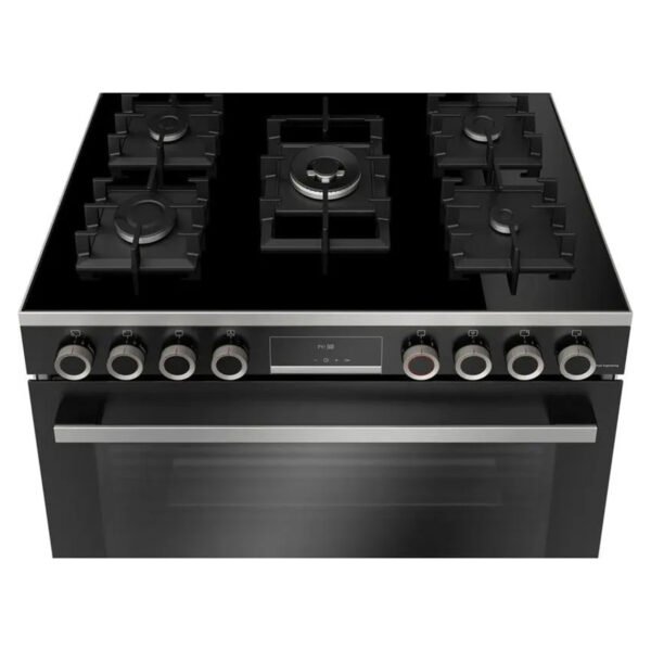 Second image of BOSCH Series 8 Gas range cooker Stainless steel