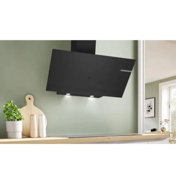 Second image of BOSCH Series 6 wall-mounted cooker hood 90 cm, Black