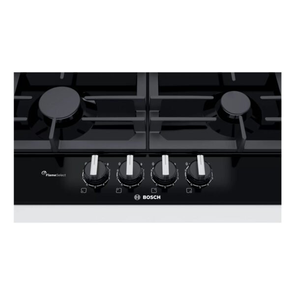 Second image of BOSCH Series 6 Gas hob 60 cm Enameled steel, Black