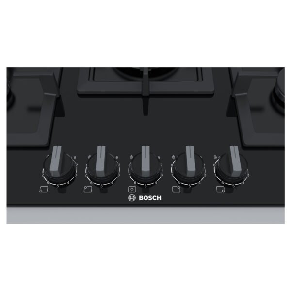Second image of BOSCH Series 6 Gas hob 75 cm Tempered glass, Black