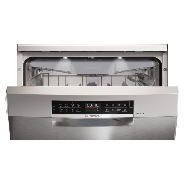 Second image of BOSCH Series 6 free-standing dishwasher 60 cm Brushed steel anti-fingerprint