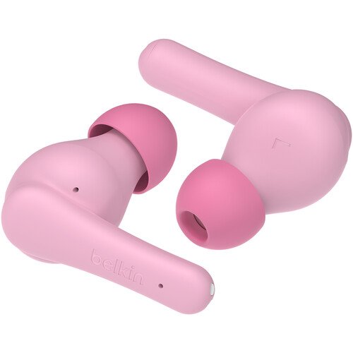Second image of Belkin SoundForm Nano 2 Wireless Earbuds for Kids - PINK