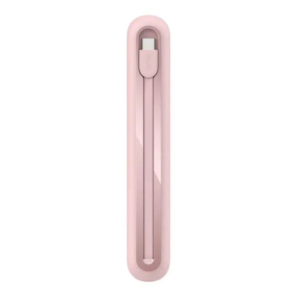 Second image of Belkin BOOSTCHARGE POWER BANK 20K, 30W PD with integrated USB-C Cable, Pink